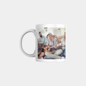 Personalized White Mugs - 1 Photo